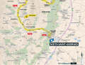 Stage 7 of the Tour de France 2024 on the map