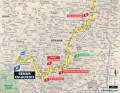 La 8e étape du Tour de France 2024 sur la carte
