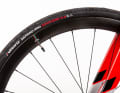Very sporty: The Wilier is equipped with lightweight carbon rims