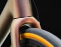 The tyre clearance of up to 32 millimetres also allows off-road gravel and cross tyres to be fitted.