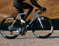 Colnago's steel classic comes in two new designs; the abbreviation "SNLB" stands for the light blue version