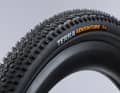 Like the basic model without reflective stripes, the tyre is designed for use on difficult terrain.