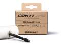 ... the base of the valve stem is conically shaped for a better fit in the rim and less movement.