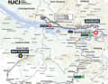 The professional race of the Hamburg Cyclassics 2025 on the map