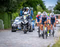 Plusieurs coureurs de l'équipe Red Bull - BORA - hansgrohe ont réussi à se placer dans le premier groupe.