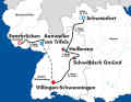 The Deutschland Tour 2024 on the map