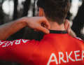 The Arkea-B&B Hotels jersey in detail