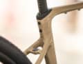 There are fixed points under the top tube for a suitable frame bag
