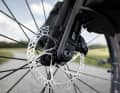 Latest standard: Flatmount brake mounts for 160- or 180-millimetre discs.