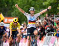 Liane Lippert celebrated her greatest success in 2023 with a stage win at the Tour de France.
