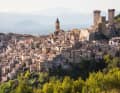 Like Pacento, many towns in Abruzzo cling to the hills like fortresses.