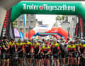 Départ du marathon cycliste du Kufsteinerland.