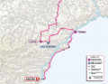 Die Strecke der 4. Etappe des Giro d'Italia 2024