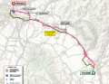 The route of stage 7 of the Giro d'Italia 2024