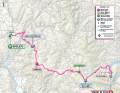 Die Strecke der 8. Etappe des Giro d'Italia 2024