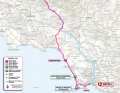 Die Strecke der 9. Etappe des Giro d'Italia 2024
