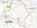 The route of the 14th stage of the Giro d'Italia 2024