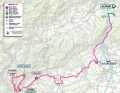 Le parcours de la 20e étape du Giro d'Italia 2024