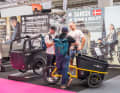 De nombreux fans de vélo et visiteurs professionnels sont attendus sur le parc des expositions de Francfort.