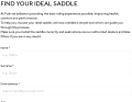 Saddle Finder von Fizik