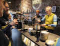 Urban: At the closing party of the cross season, there is trendy coffee and vegan chilli.