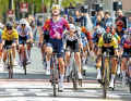 Rejoicing too soon: Lorena Wiebes' jubilation turns to frustration in a flash when she notices Marianne Vos crossing the finish line of the Amstel Gold Race ahead of her.