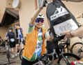 Daypack: Things that you will need again at the finish are stowed in the daypack