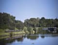 Along the canal: picturesque scenery, tough racing: The women's elite peloton at the Gravel World Championships