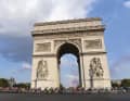 Landmark - triumphal arches are rarely dedicated to professional cyclists - but it's hard to imagine a more beautiful waymark towards the finish line