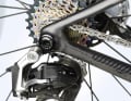 Fit for the future: The derailleur hanger is compatible with the new UDH standard - still rare for road bikes, but the future because it is much more stable
