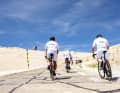 Feature
Mont Ventoux, 26.07.2023, Radsport, Schuelergruppe aus Erlangen beim Anstieg zum Mont Ventoux