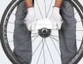 Shift to the smallest sprocket and remove the rear wheel. Secure it with your feet to prevent it from rolling away. Pull a folded, long cloth back and forth in the spaces between the sprockets. As you do so, the freewheel will rotate a little further so that you can gradually clean the entire circumference.