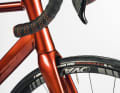 The Fuji SL-A is particularly rough on the handlebars, so the thick handlebar tape only helps to a limited extent