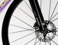 Für die Carbongabel nennen die Berliner ein Gewicht von 360 Gramm. Im leichtesten Aufbau bringt das Komplettrad 8,2 Kilogramm auf die Waage.