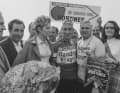 One of Walter Godefroot's earliest successes: in 1969 he won the Bordeaux-Paris long-distance race over 570 kilometres, which was partly ridden behind Dernys. He was able to repeat the victory in 1976