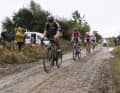 Femme de tête : Franziska Koch (devant) à Paris-Roubaix 2021
