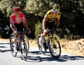 Evenepoel et Roglic se sont déjà affrontés en duel lors de la Vuelta a Espana 2022