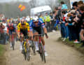 Frontmann: Mathieu van der Poel war 2023 der beste  Eintagesrennfahrer.