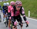 Georg Steinhauser took second place in the final stage of the Tour of the Alps.