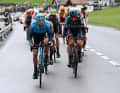 Une échappée de 23 coureurs marque l'étape