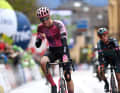 Bei der Tour of the Alps fährt Georg Steinhauser auf der 5. Etappe zu Platz zwei.