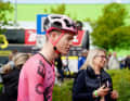Georg Steinhauser am Start von Eschborn-Frankfurt