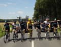 The victorious Team Sky squad.