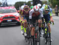Sechs Fahrer bilden die Ausreißergruppe des Tages: Thomas Champion (Cofidis), Filippo Magli (Green Project - Bardiani CSF - Faizane), Alexander Konychev und Veljko Stojnic (beide Team Corratec - Selle Italia), Diego Pablo Sevilla (Eolo-Kometa) sowie Laurenz Rex (Intermarche-Circus-Wanty)