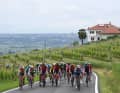 On the first climbs of the day, numerous riders endeavoured to get into the group of the day, as there was a high probability that the breakaway riders would get through.