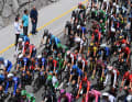 134 coureurs se sont mis en route pour Cassano Magnago. Stefan de Bod (EF Education EasyPost) et Samuele Battistella (Astana Qazaqstan Team) n'étaient pas au départ pour cause de maladie. En cours de route, Alessandro Verre (Arkea-Samsic) a également abandonné.