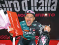 Double honours: Nico Denz secured two stage wins for his team Bora-Hansgrohe at the Giro d'Italia.