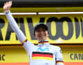Liane Lippert has been riding for the Spanish team Movistar since 2023