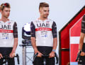 Le maillot de 2023 - ici encore avec des manches noires.