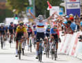 Liane Lippert won the last stage of the three-day tour in the sprint of a large group.